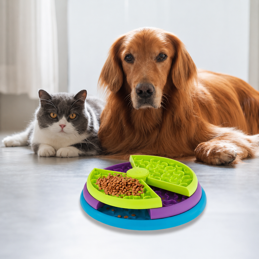 PawFeast™ Interactive Slow Feeder Bowl for Dogs | PawCraft