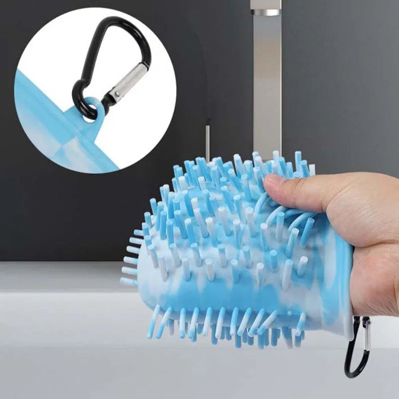 PawCleaner™ 2-in-1 — Dog Paw Cleaner & Grooming Brush